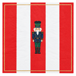 Guardanapo De Papel Natalino Soldadinho De Chumbo C/20 Fls 32,5cm 1058469