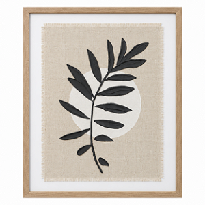 Quadro Decorativo Folhagens 40x50cm Wofff 62265