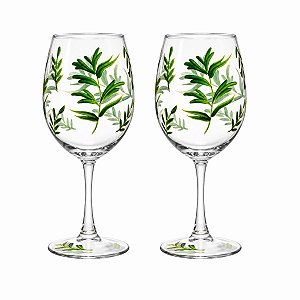 Taça de Vinho Tinto Olive Garden 430ml Vidro 21835 Wolff 2Unidades