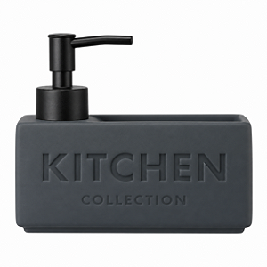 Saboneteira Para Cozinha Em Ceramica Chumbo 380ML 61813