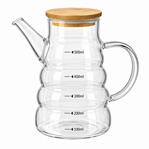 Galheteiro Vidro Borosilicato Bico Colmeia 600ml 21454 Wolff