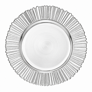 Sousplat Plastico Solar Prateado 33cm C/1UN 20550