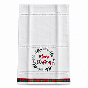 Toalha De Lavabo Natalina Merry Christmas 30x40cm 1Unidade