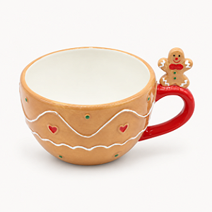 Caneca Natalina Circo De Noel Ginger 9cm 1UN MP2518 Tok Da Casa
