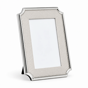 Porta Retrato 10x15cm Prata Em Metal E Vidro 20,5x15,5cm 24148 Mart