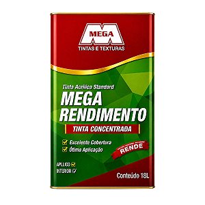 Tinta Mega Rendimento Verde Musgo 18L Tinta Standard