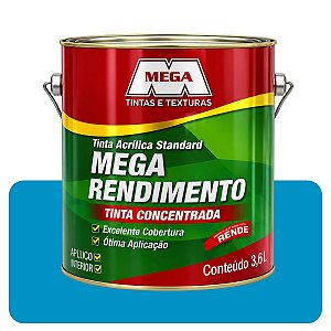 Tinta Mega Rendimento Oceano 3,6L Tinta Standard