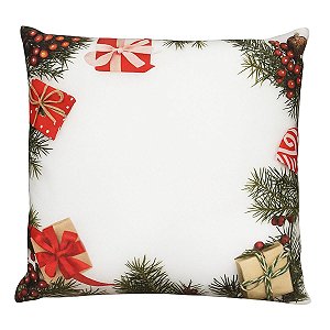 Almofada Natalina Guirlanda 45x45 300-36 Decortextil