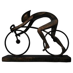 Escultura Decorativa Bicicleta e Metal  NA0602 Btc