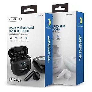 Fone de Ouvido Bluetooth 5.3  Intra-auricular