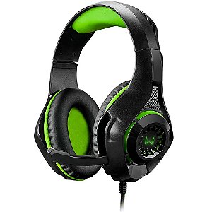 Headset Gamer Multi Rama, LED Verde - PH299