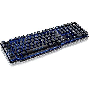 Teclado gamer WARRIOR semi mecânico RAZMIG TC-196