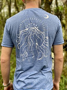 Camiseta Pachamama Azul
