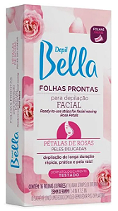 Folhas Prontas para Depilação Facial Pétalas de Rosas - Depil Bella