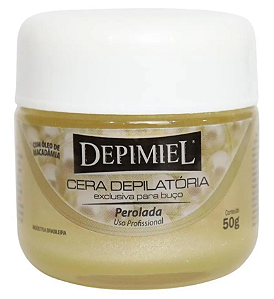 Cera Depilatória Perolada 50g - Depimiel
