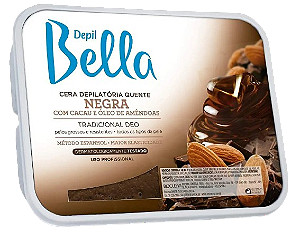 Cera Depilatória Quente 500g Negra - Depil Bella