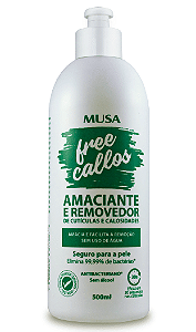 Free Callos Removedor de Calosidades e Cutículas 500ml - Musa