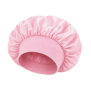 Touca de Cetim Anti Frizz COM FAIXA Sortida