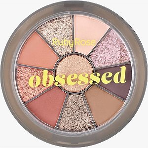 Mini Paleta de Sombras Obsessed - Ruby Rose