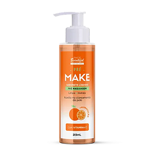 Sabonete Pré Make Vitamina C 200ml - Face Beautiful
