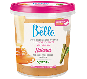 Cera Hidrossolúvel 300g NATURAL - Depil Bella
