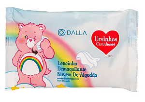 Lenço Demaquilante Nuvem de Algodão Ursinhos Carinhos - Dalla