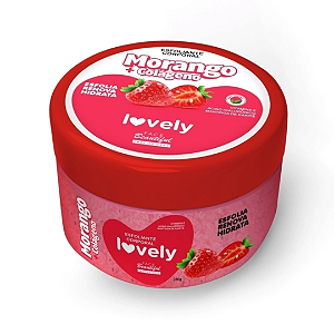 Esfoliante Corporal Linha Lovely Morango - Face Beautiful