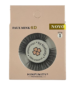 1 Par de Cílios Postiços 6D New 051 - Hinfinity
