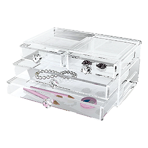 Caixa Organizadora com 4 Gavetas Elegance - Mek
