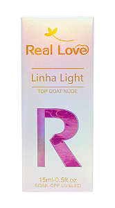 Top Coat Nude 04 Linha Light - Real Love