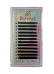 Cílios Y Volume Brasileiro 2D 0.07D Mix - Sunnys