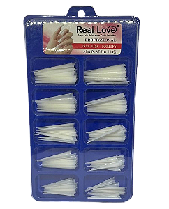 Tips Vamp Leitosa com 100 Unidades - Real Love