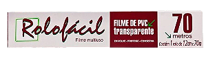 Filme de PVC Multiuso 70m - Rolofácil