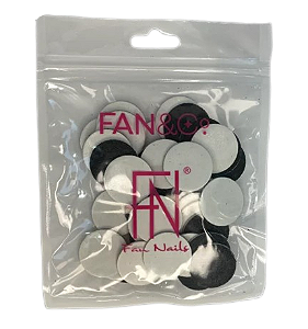 Refil de Lixa Disco #180 - FN Fan Nails