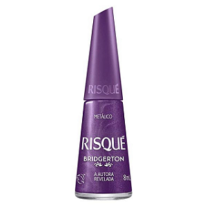 Esmalte Metálico A Autora Revela - Risqué