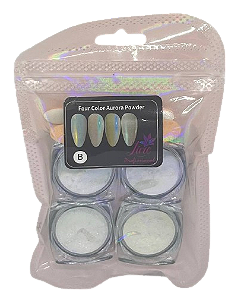 Kit Pó Sereia com 4 Unidades Sortidas (MC15055)