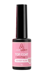 Top Coat Camuflagem Cover Nude 9g - Any Lovy