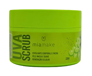 Esfoliante Corporal e Facial Uva - Mia Make