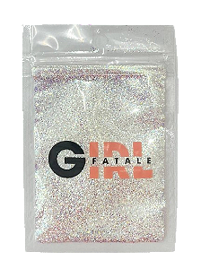 Glitter Branco Furta Cor - Girl Fatale
