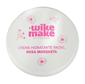 Creme Hidratante Facial Rosa Mosqueta Wike Make - Miss Rôse
