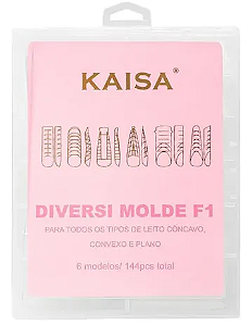 Kit de Molde F1 com 6 Modelos TRANSPARENTE - Kaisa