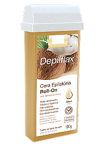 Cera Roll On 100g Coco - Depilflax