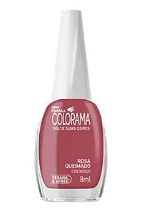 Esmalte Cremoso Rosa Queimado - Colorama