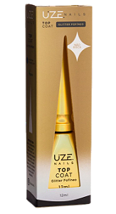 Top Coat  Glitter Fofíneo - Uze Nails