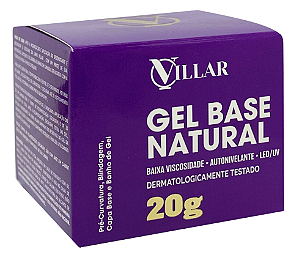 Gel Base Natural 24g - Villar