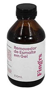Removedor de Esmalte em Gel 100ml - Fing'rs