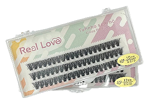 Caixa de Cílios Tufo sem Nó 40P 0.07D - Real Love
