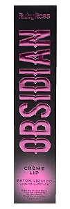 Batom Líquido Crème Lip Obsidian OCL04 - Ruby Rose