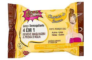 Lenços Demaquilante 4 em 1 Cheirinho de Banana - Super Poderes