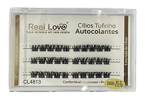 Cílios Tufo sem Nó Tela Mix 0.07D SH080 - Real Love